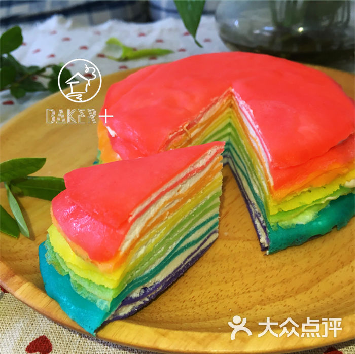 彩虹千层蛋糕 6寸139 4寸59