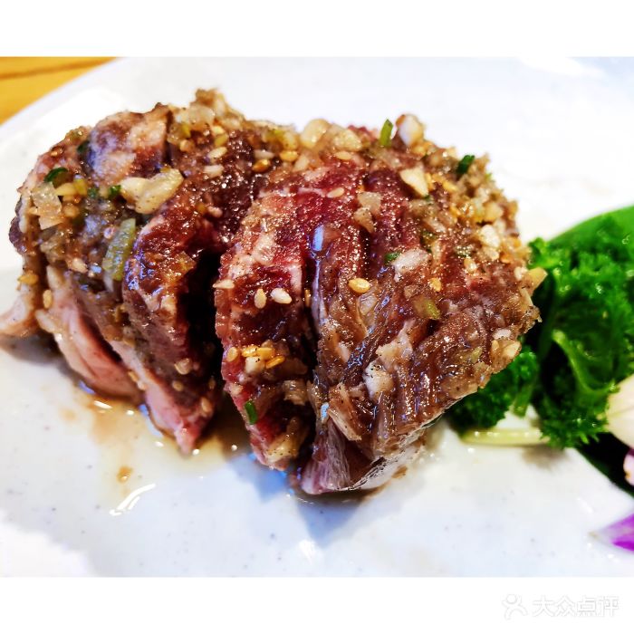 味家烤肉·活鳗鱼·牛排(西塔一店)秘制蒜香牛排烤肉图片 - 第810张