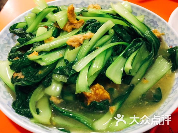 猪油渣炒青菜