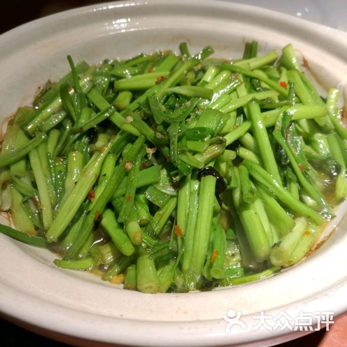 砂锅水芹菜