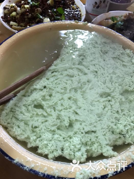 水上漂豆花