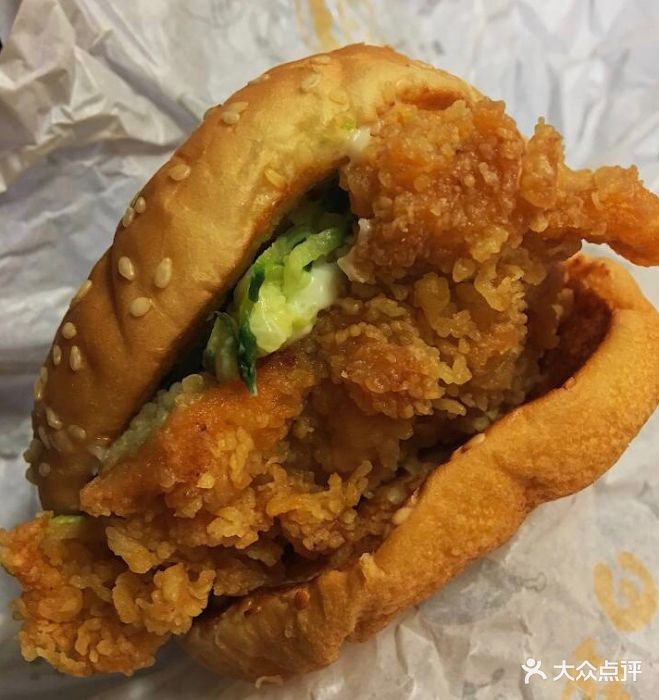 华莱士(理工店)香辣鸡腿堡图片