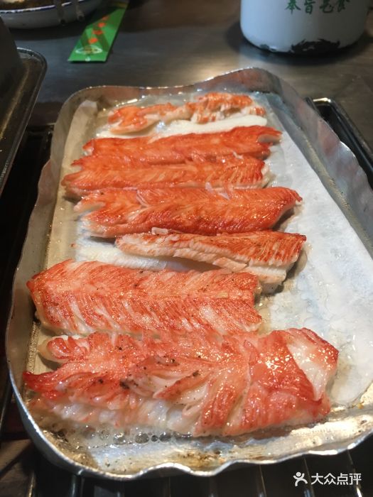 直烤蟹腿肉