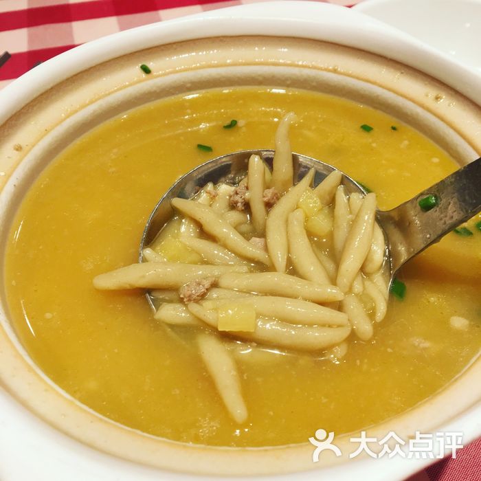 西贝莜面村筱面鱼鱼羊肉汤图片-北京西北菜-大众点评网