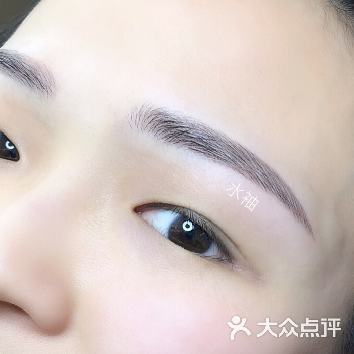 水袖韩式半永久纹眉图片-北京纹绣-大众点评网