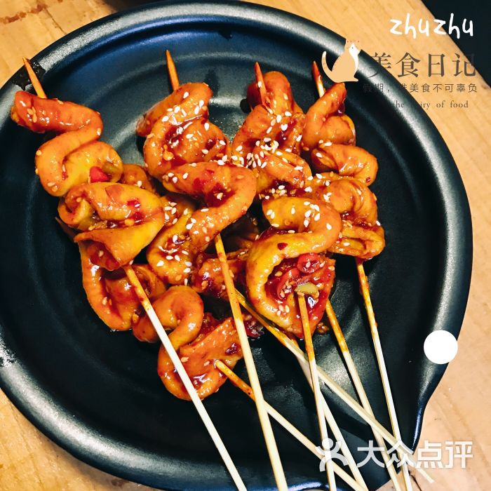 亲咕小木屋米酒店火辣鱼饼串图片 - 第7张