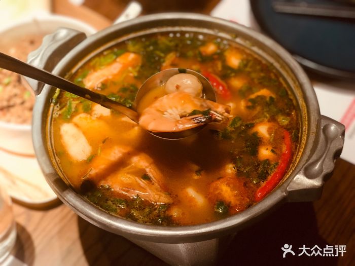 金牌泰香米泰式咖喱蟹(大悦城店)冬阴功汤图片 第363张