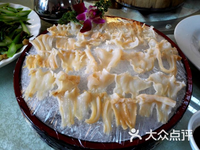 象拔蚌刺身图片