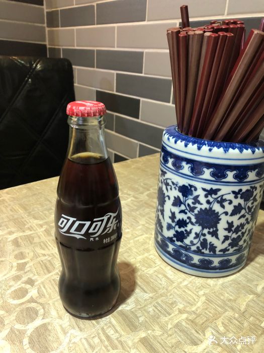 银记肠粉店(建设六马路店)玻璃瓶小可乐图片 - 第62张