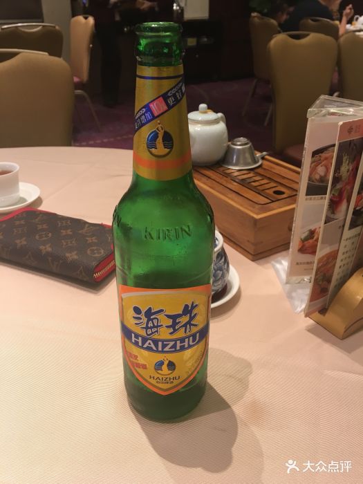 金苑海鲜酒家(拱北店)海珠啤酒图片