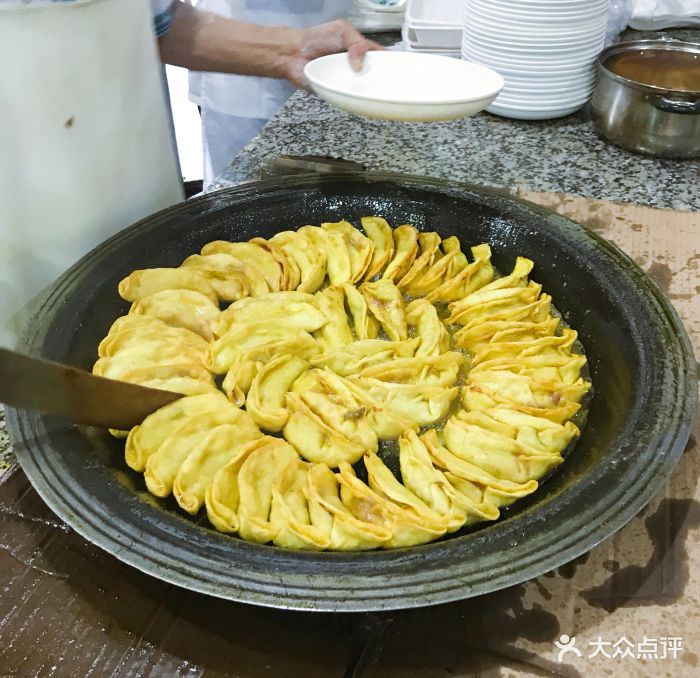 李记清真馆-牛肉锅贴-菜-牛肉锅贴图片-南京美食-大众