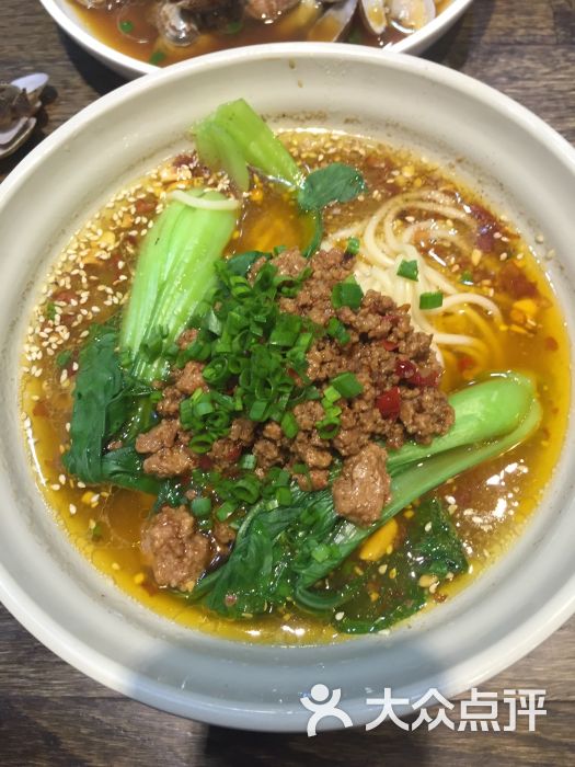 杂酱面清汤