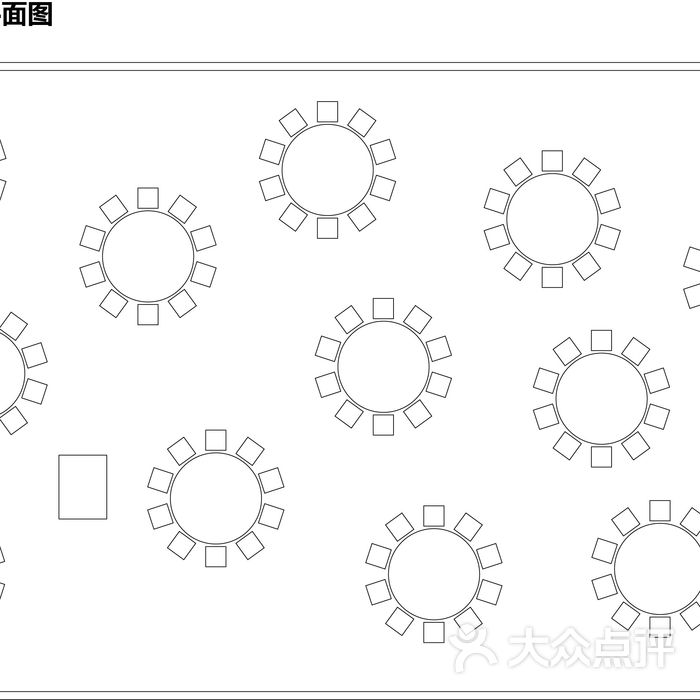 绅公馆·婚宴绅公馆宴会厅平面图图片-北京酒店婚宴