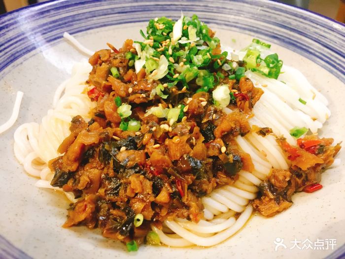霸蛮牛肉粉(西单华威约饭街店)湘西外婆菜肉沫拌米粉图片 第1217张