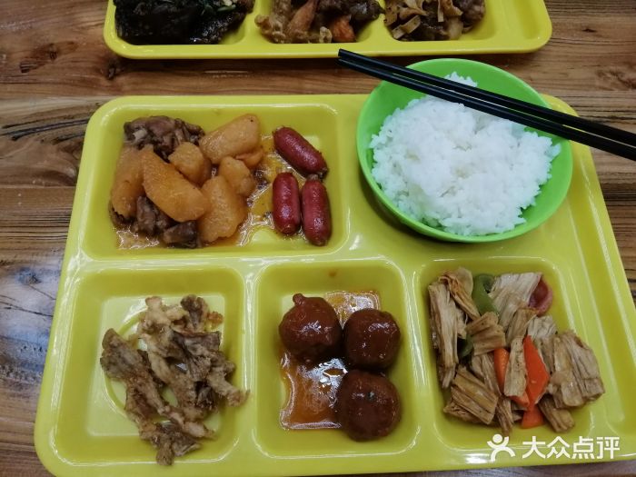 太原理工大学中区食堂图片