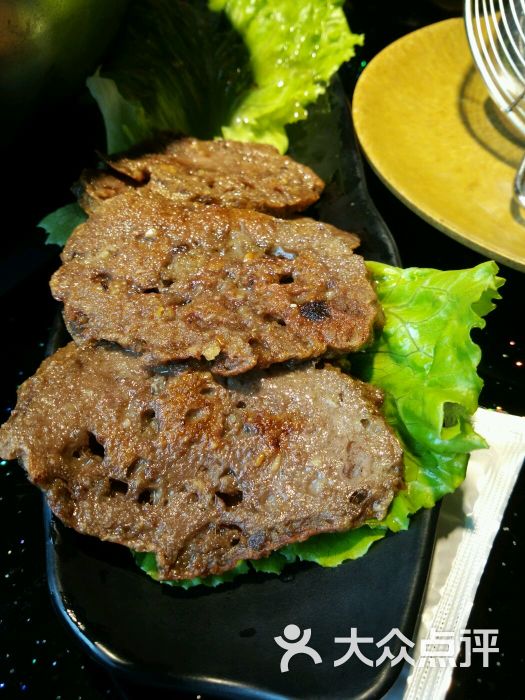 香煎牛肉饼