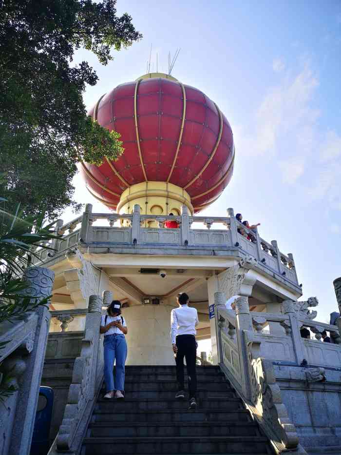 黄旗山城市公园-"黄旗山顶挂灯笼, 市桥春涨水流东. .