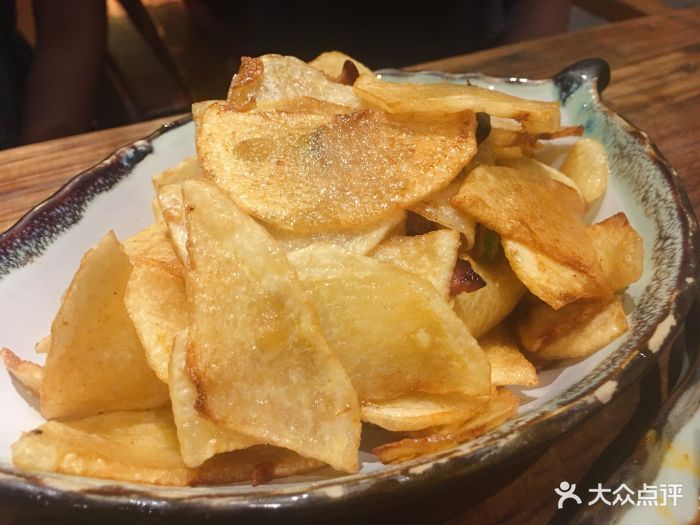 蹭饭-腊味土豆片图片-广州美食-大众点评网