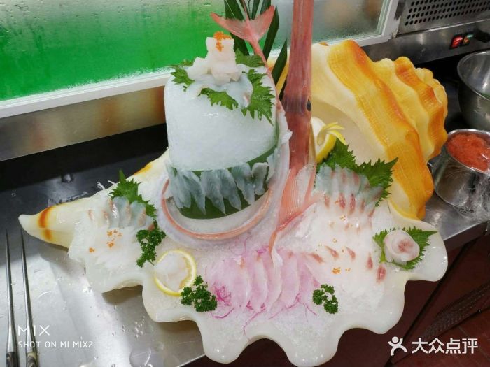 鲔渔深海鱼灵感餐厅烟管鱼刺身图片 - 第131张