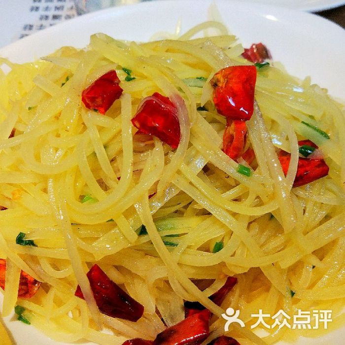 七星椒精品川菜酸辣土豆丝图片-北京川菜/家常菜-大众