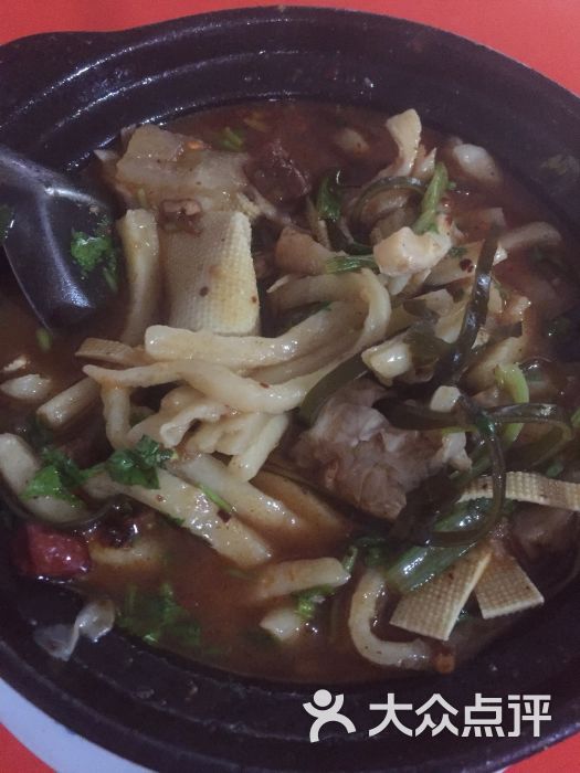 砂锅烩饼