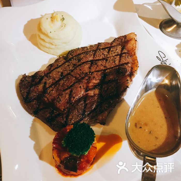 slim "s new york steak &burger纽约牛排招牌安格斯肉眼牛排 340g