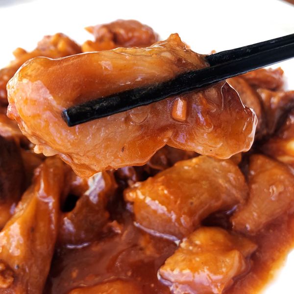 红烧牛窝骨 $ 52