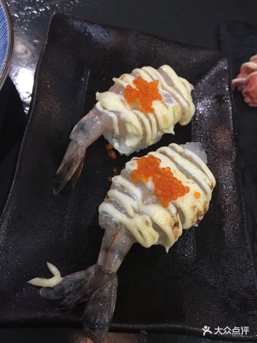 火炙海虎虾寿司