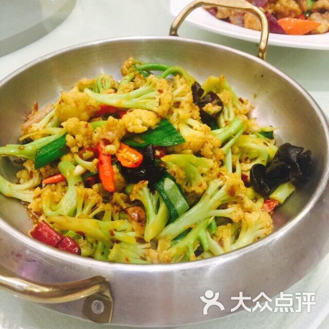 干锅有机菜花