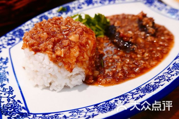 肉沫海参捞饭