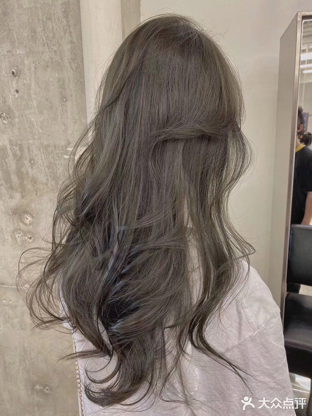 网红发色冷色系雾霾灰