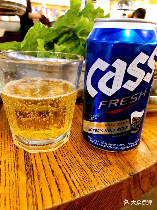 姜虎东白丁韩国烤肉(米莱欧百货店)cass啤酒图片 - 第4张
