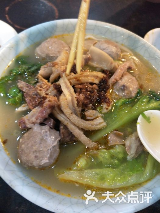 来自潮州牛肉店(西环路店)双丸牛杂汤河粉图片 - 第10张