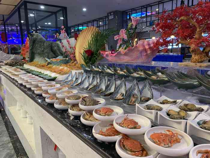 尚海码头国际美食海鲜自助餐厅(宝杨宝龙店)-"新开的