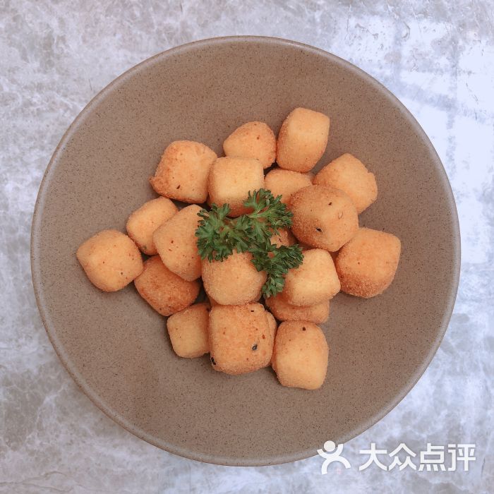 椒盐小豆腐