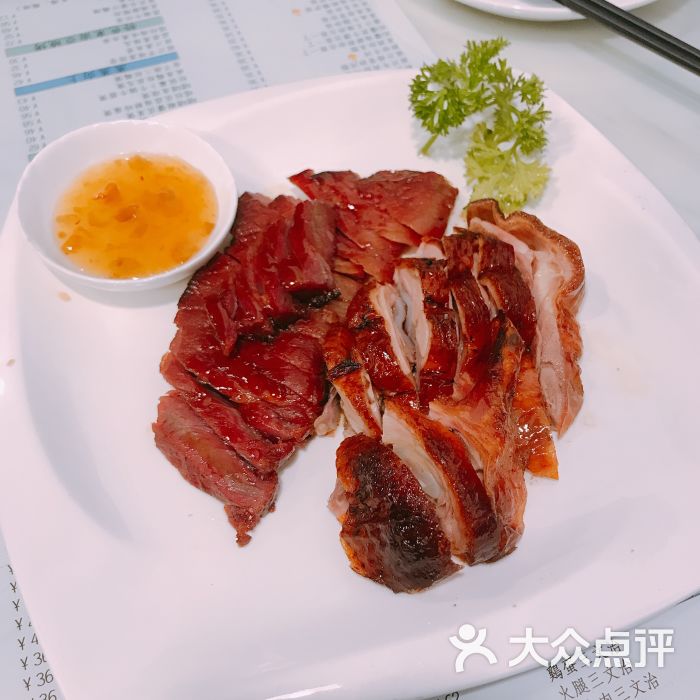 叉烧烧鸭双拼