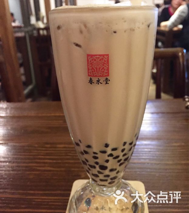 春水堂人文茶馆(高雄左营店)珍珠奶茶图片 - 第4张