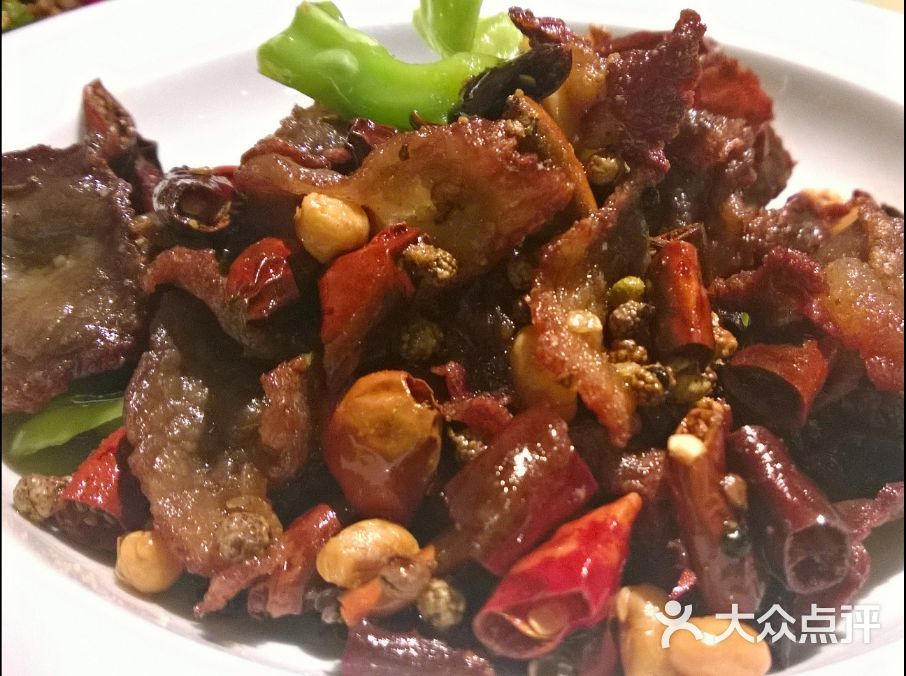 香辣牛干巴