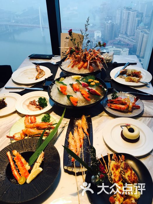 也算是吃过重庆大部分日料对比自助餐 渝中区 skyfin天空之鳍·全江