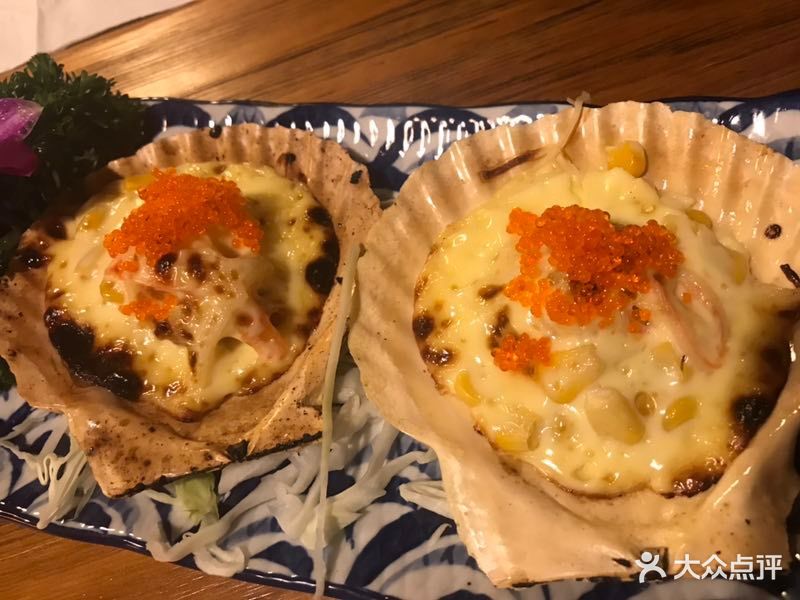 竹屿日本料理(高新万达店)芝士酱烧元贝图片 第742张