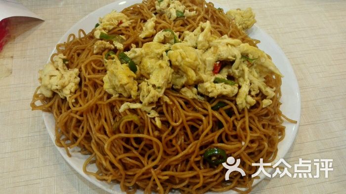 双椒鸡蛋焖面