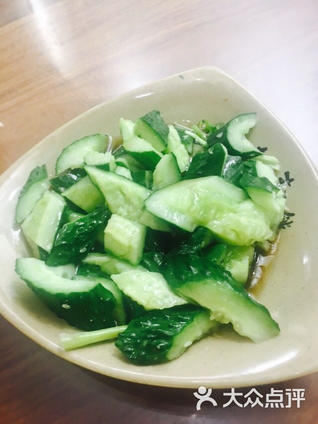 亮亮面馆(小吃城店-清拌黄瓜图片-济南美食-大众点评网