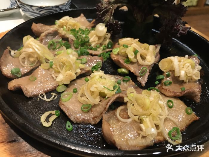 铁板大葱烧牛舌