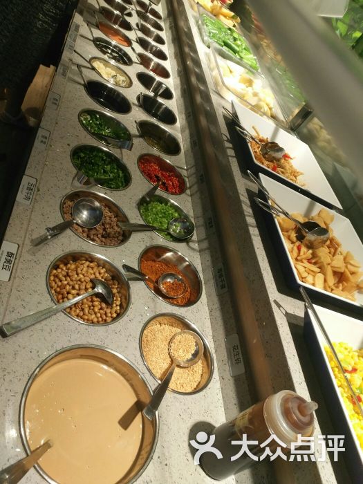 海底捞火锅(翠微路店)调料区图片 第2张