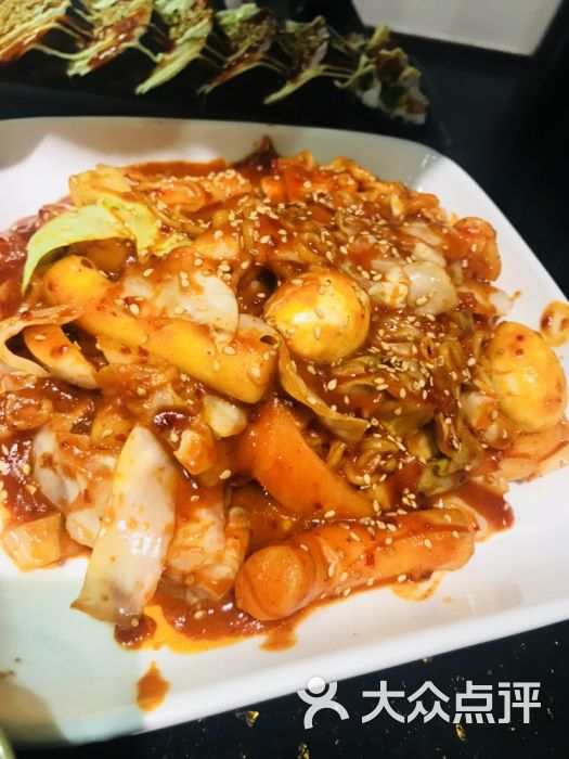 炒年糕辛拉面