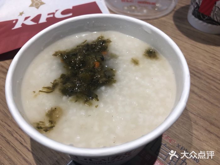 雪菜笋丁鸡肉粥