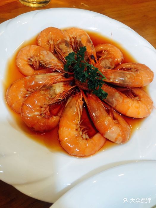 醉上海本帮菜饭店话梅醉虾图片