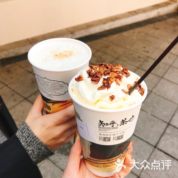 茶颜悦色幽兰拿铁图片-北京甜品饮品-大众点评网