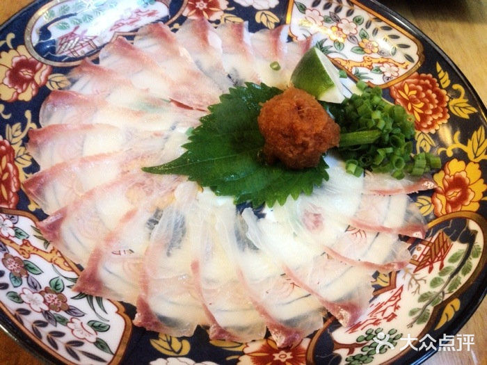 勇日本料理(万科金色城品店)金鲳鱼刺身图片