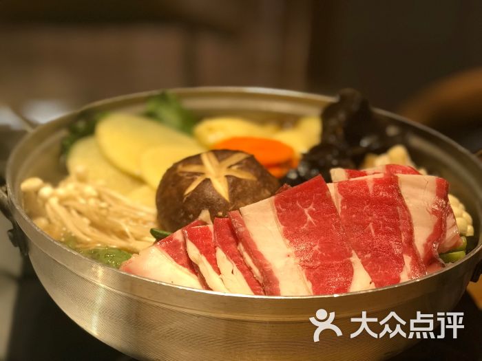 河津七泷日本料理(嘉定新城店-寿喜锅图片-上海美食-大众点评网